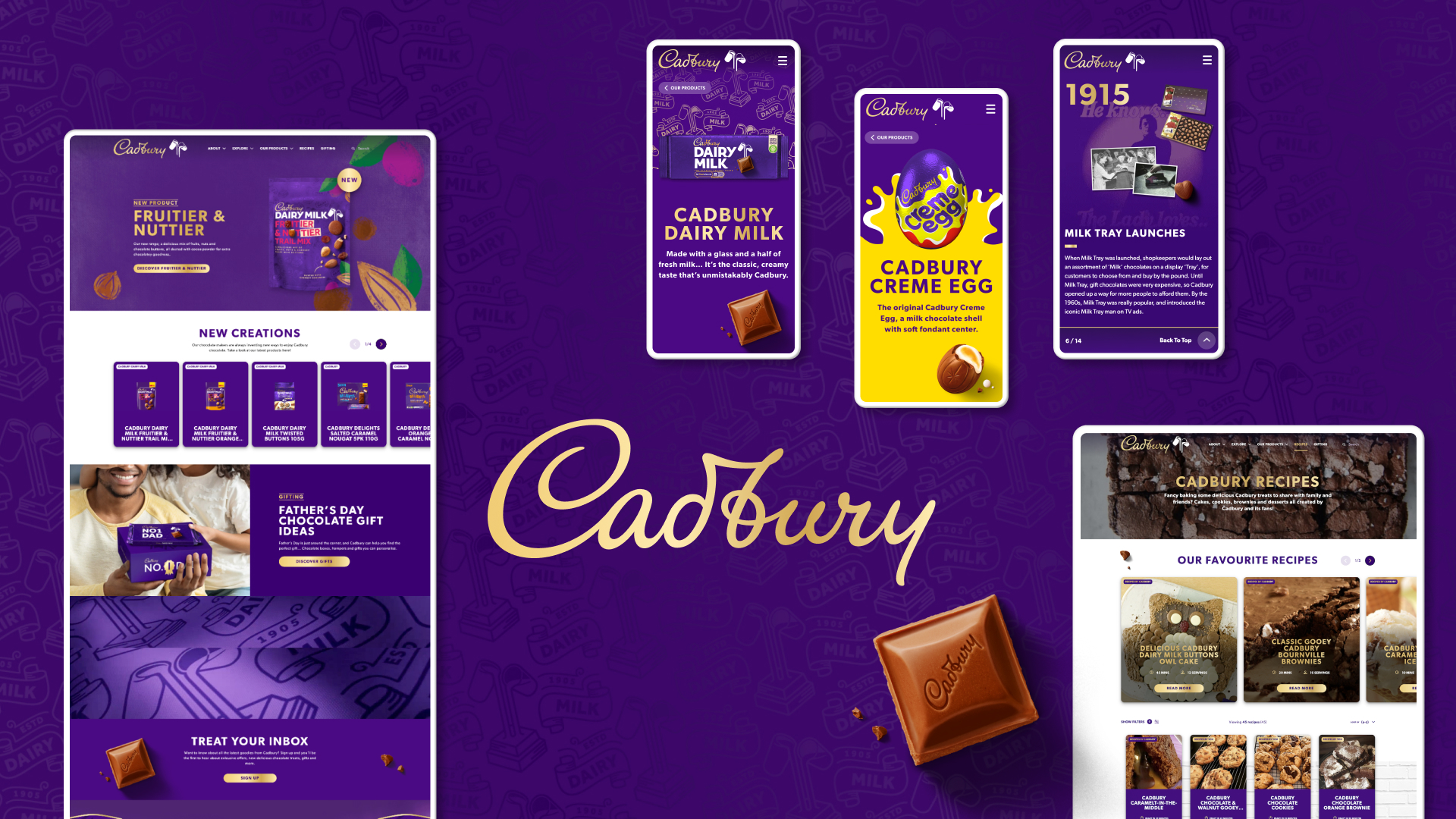 Cadbury website – case study hero image – all purple (2)